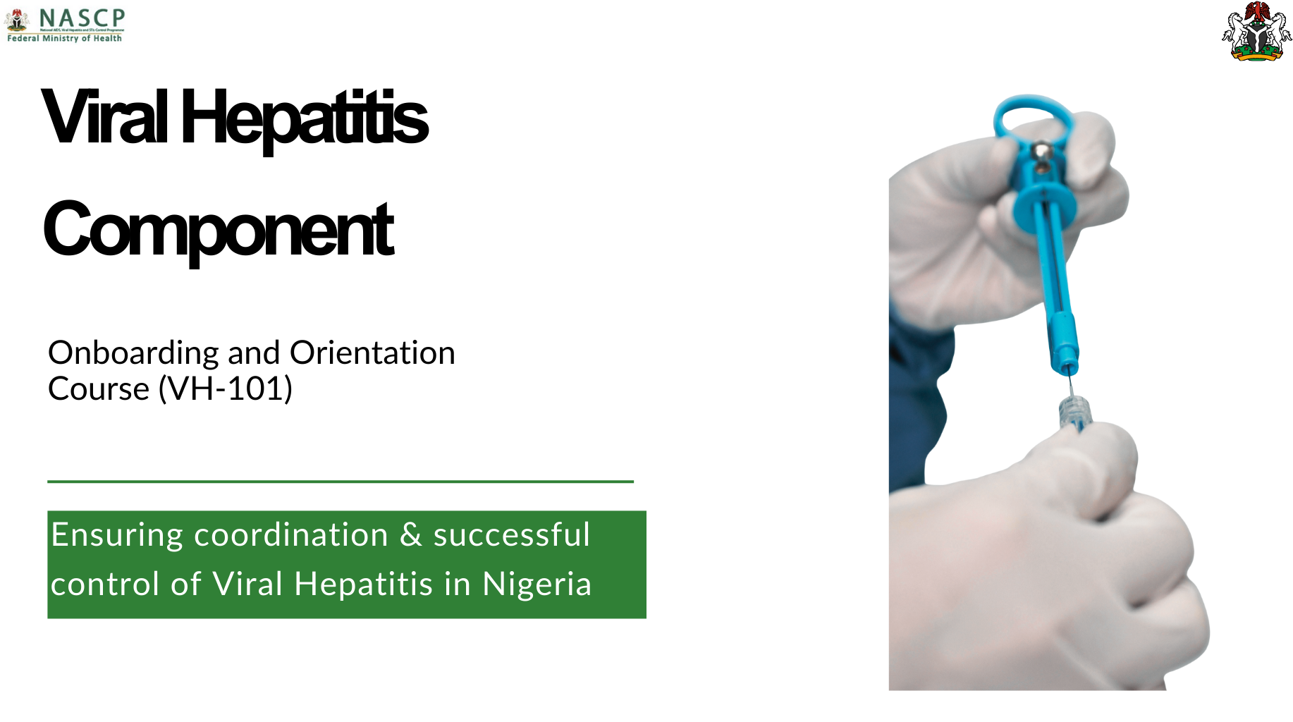 Viral Hepatitis Component Onboarding Module image